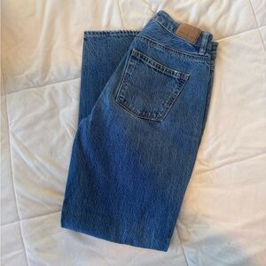 American Eagle Outfitters Blue Straight Jeans